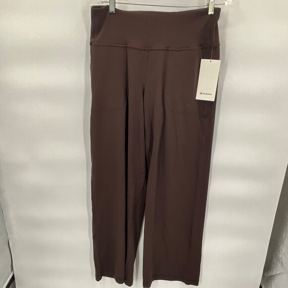 Lululemon Align Wide-Leg Pants Espresso Size 12 - Picture 1 of 7